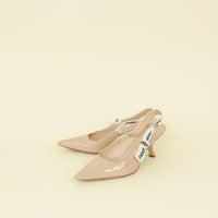 Christian Dior Nude J'Adior Slingback Pumps 38.5