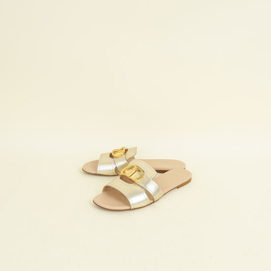 Christian Dior Bicolor 30 Montaigne Slide 38.5