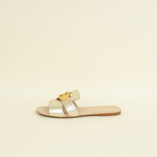 Christian Dior Bicolor 30 Montaigne Slide 38.5