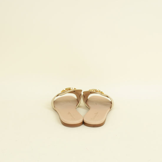 Christian Dior Bicolor 30 Montaigne Slide 38.5