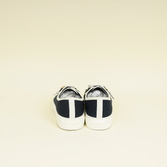 Christian Dior Navy Blue Walk'n'Dior Low Top Sneaker 38.5