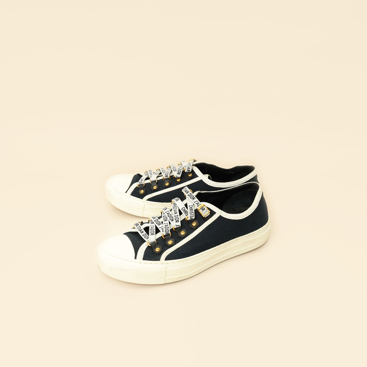 Christian Dior Walk'n'Dior Low Top Sneakers 38-Christian Dior-THE CLOSET