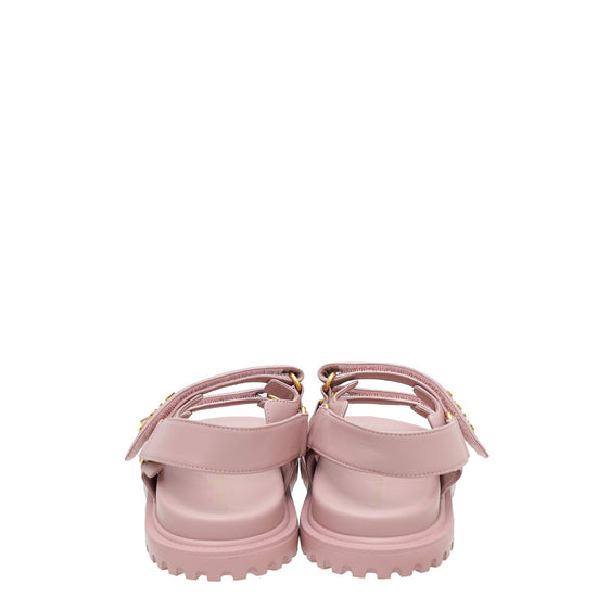 Christian Dior Chateau Rose Dioract Sandal 38