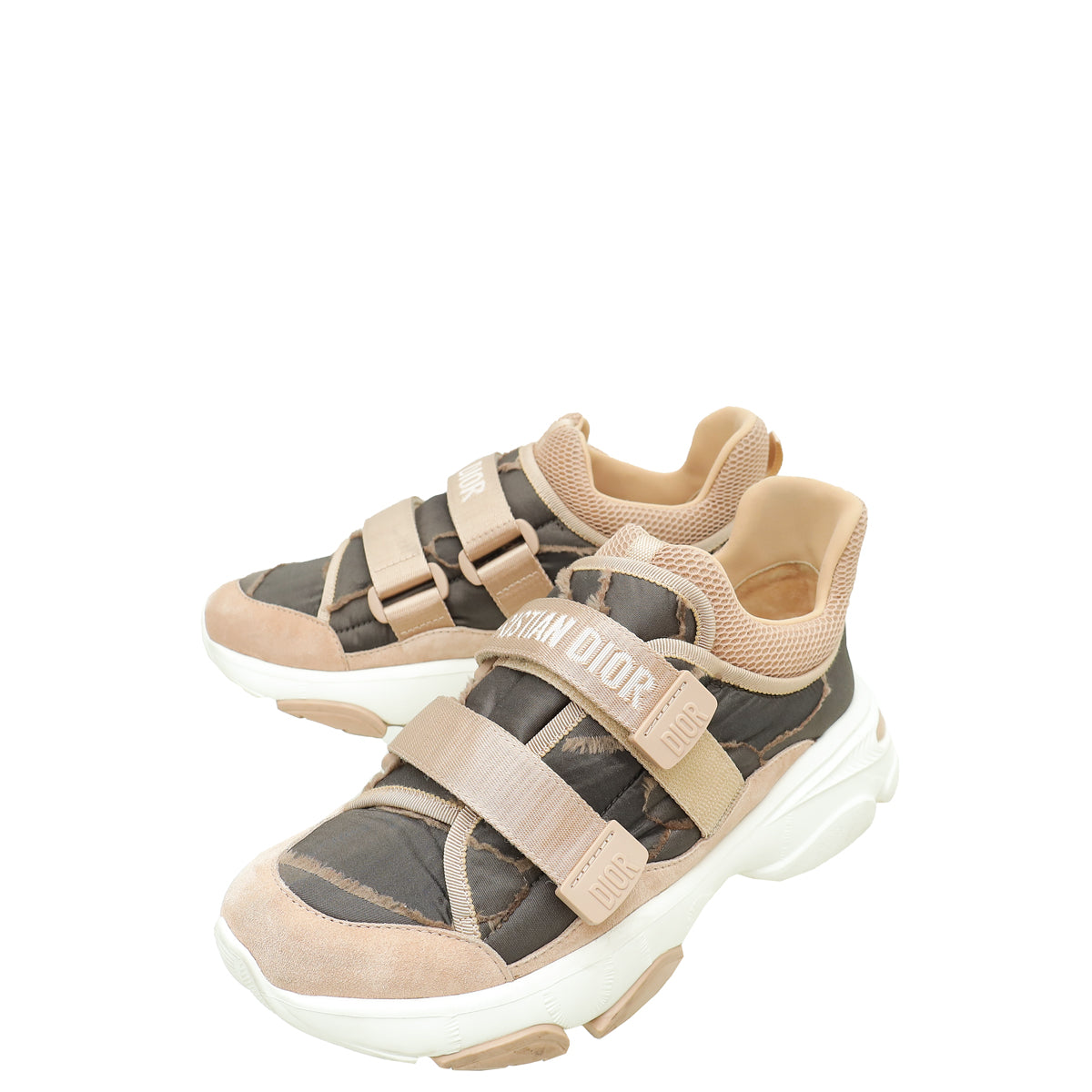 Christian Dior Nude Camouflage D-Wander Sneaker 38-Christian Dior-THE CLOSET