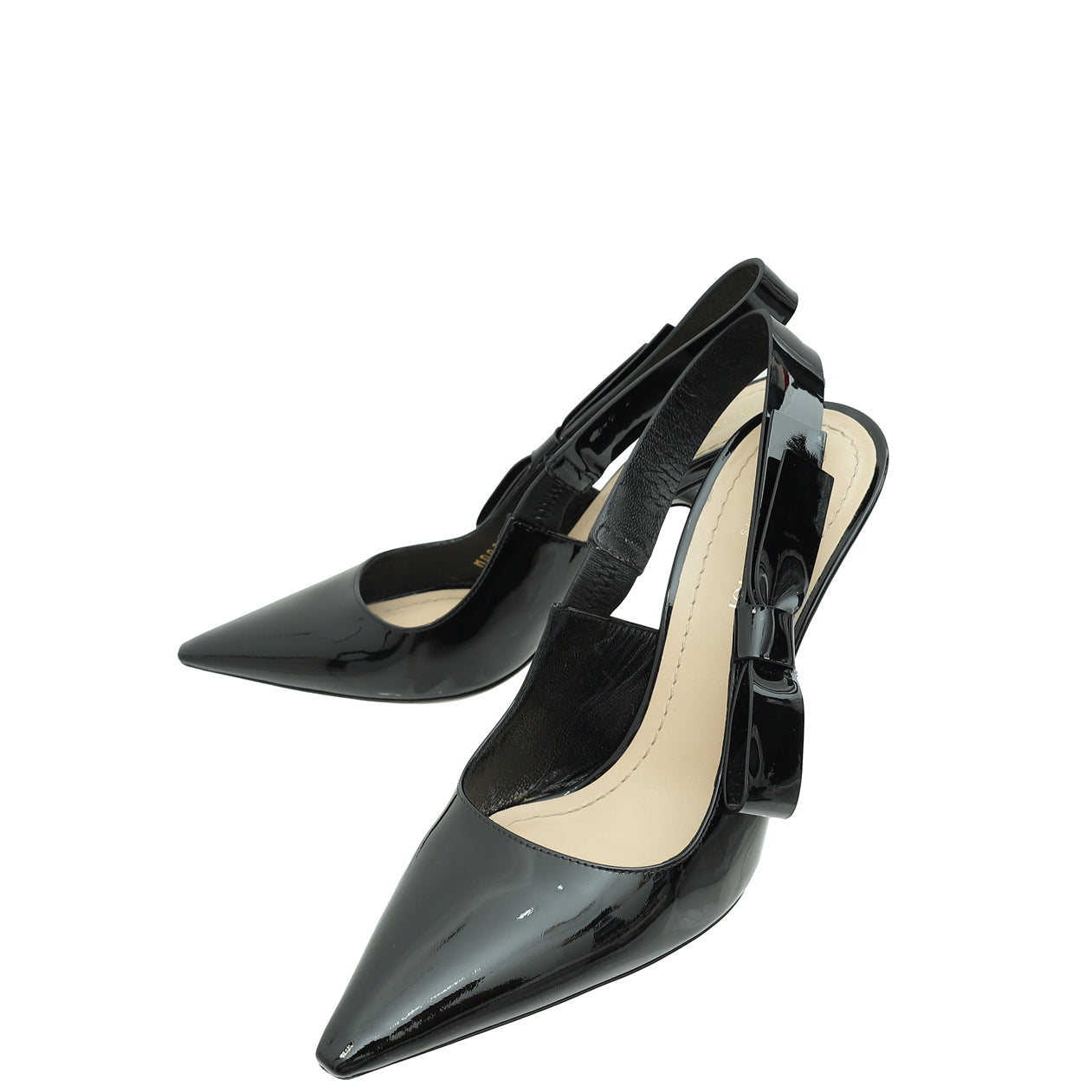 Christian Dior Black J'Adior Slingback Pump 38-Christian Dior-THE CLOSET
