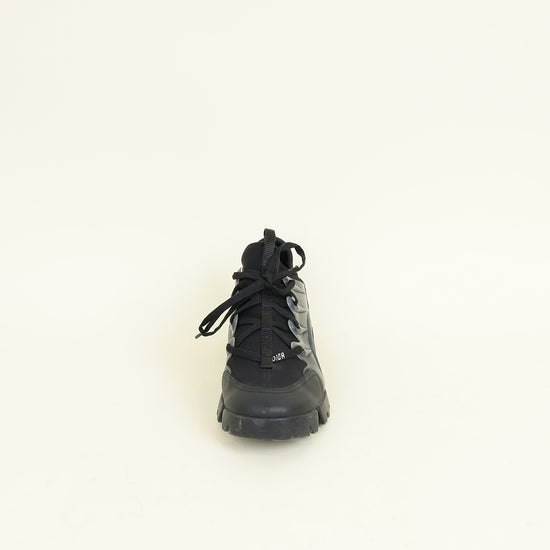 Christian Dior Black D Connect Sneakers 38