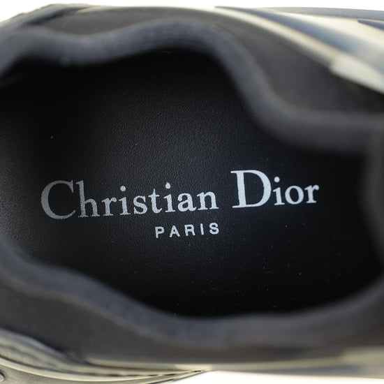 Christian Dior Black D Connect Sneakers 38