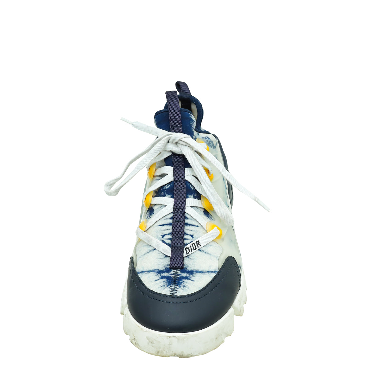 Christian Dior Navy Blue Printed Technical D-Connect Sneaker 39.5-Christian Dior-THE CLOSET