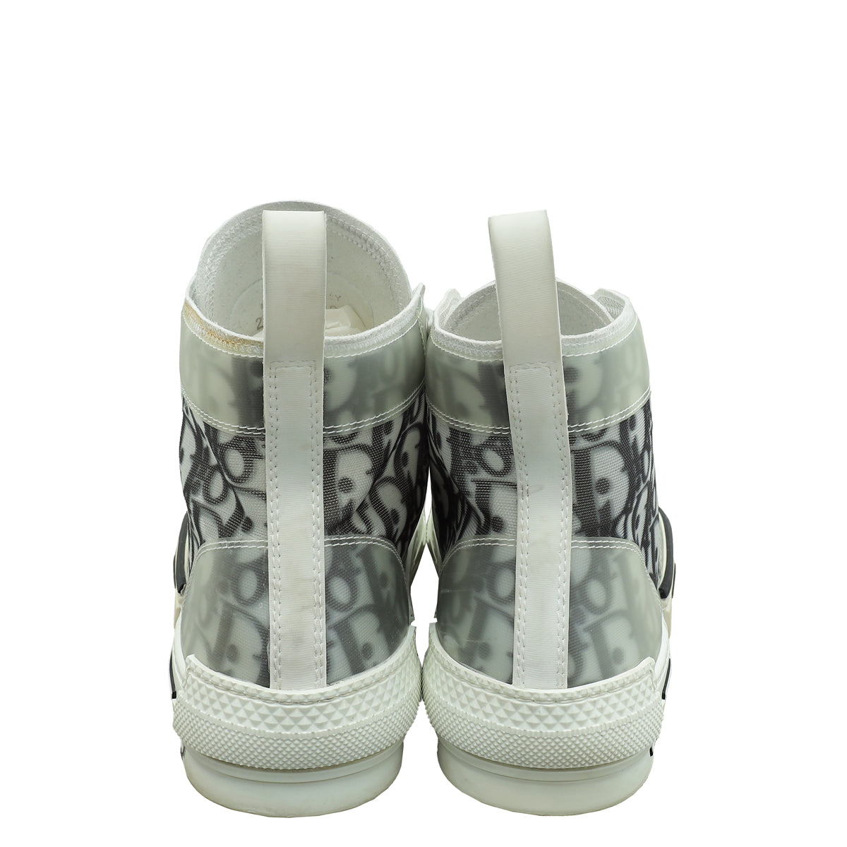 Christian Dior Bicolor Oblique B23 High Top Sneakers 39.5