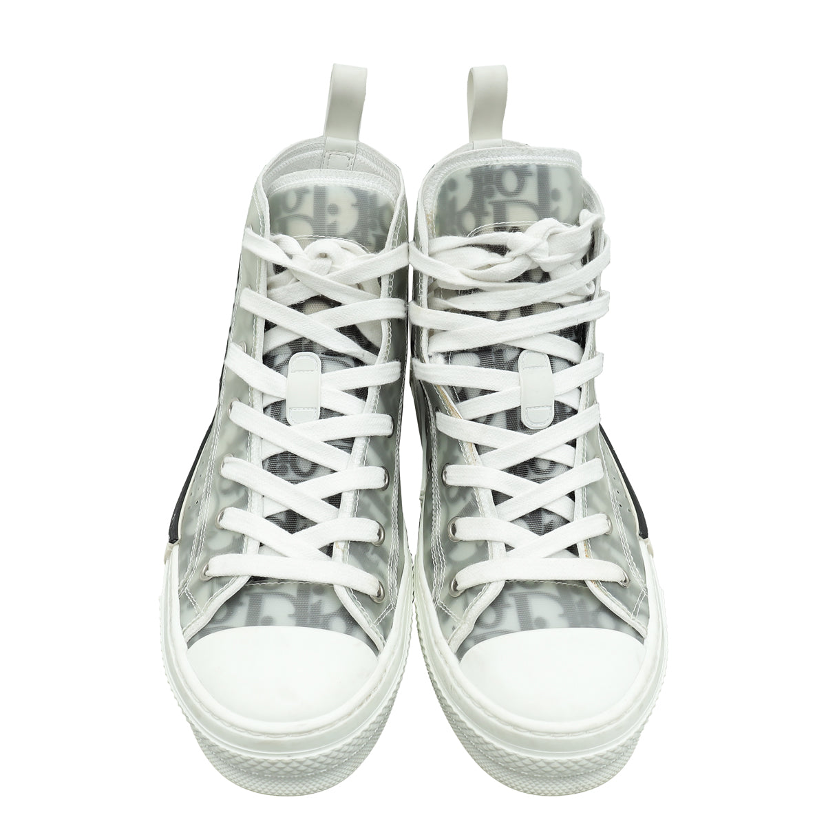 Christian Dior Bicolor Oblique B23 High Top Sneakers 39.5