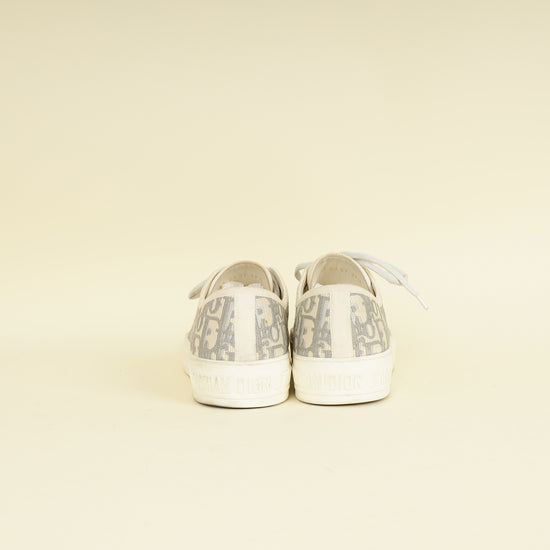 Christian Dior Grey Oblique Walk'n'Dior Sneaker 39.5