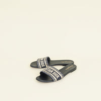 Christian Dior Navy Blue Dway Sandals 39.5