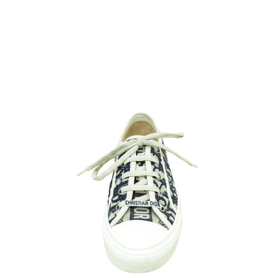 Christian Dior Bicolor Oblique Walk'N'Dior Sneakers 35.5 – The Closet