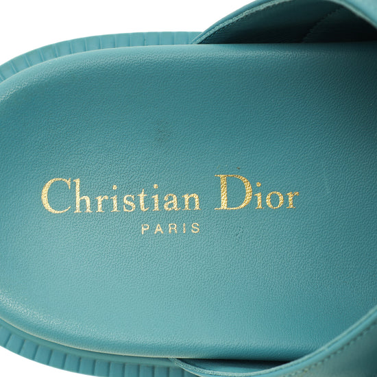 Christian Dior Blue Dioract Sandal 39