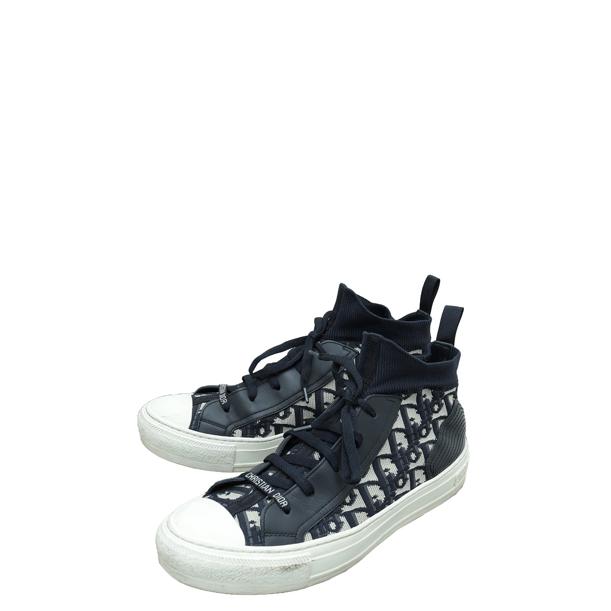 Christian Dior Bicolor Oblique Walk'N'Dior Sneakers 39-Christian Dior-THE CLOSET