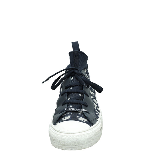 Christian Dior Bicolor Oblique Walk'N'Dior Sneakers 39
