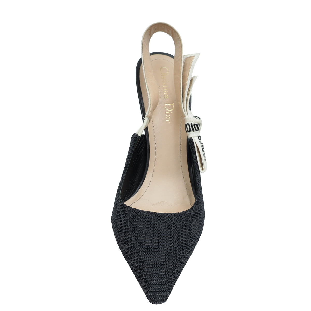 Christian Dior Black J'Adior Slingback Pump 39-Christian Dior-THE CLOSET