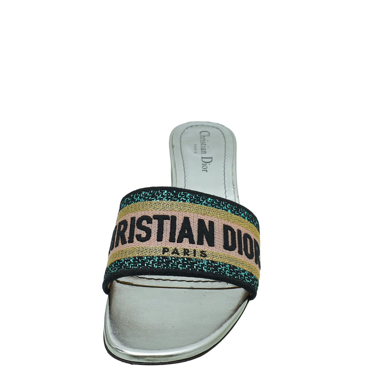 Christian Dior Multicolor Dway Embroidered Mules 39-Christian Dior-THE CLOSET