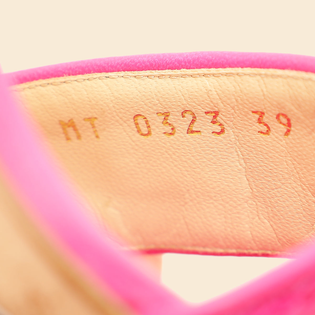 Christian Dior Fuchsia Dway Embroidered Heel Sandal 39-Christian Dior-THE CLOSET