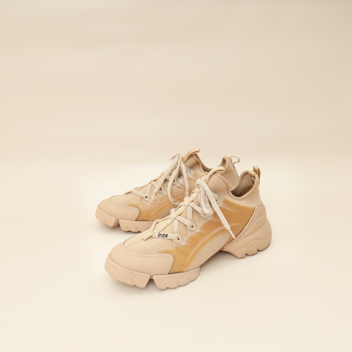 Christian Dior Nude D-Connect Technical Fabric Sneaker 39-Christian Dior-THE CLOSET