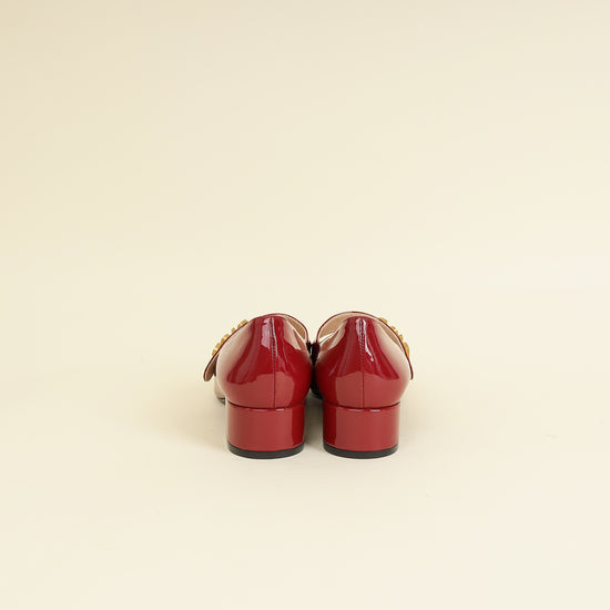 Christian Dior Red Baby-D Mary Jane Pumps 39-Christian Dior-THE CLOSET