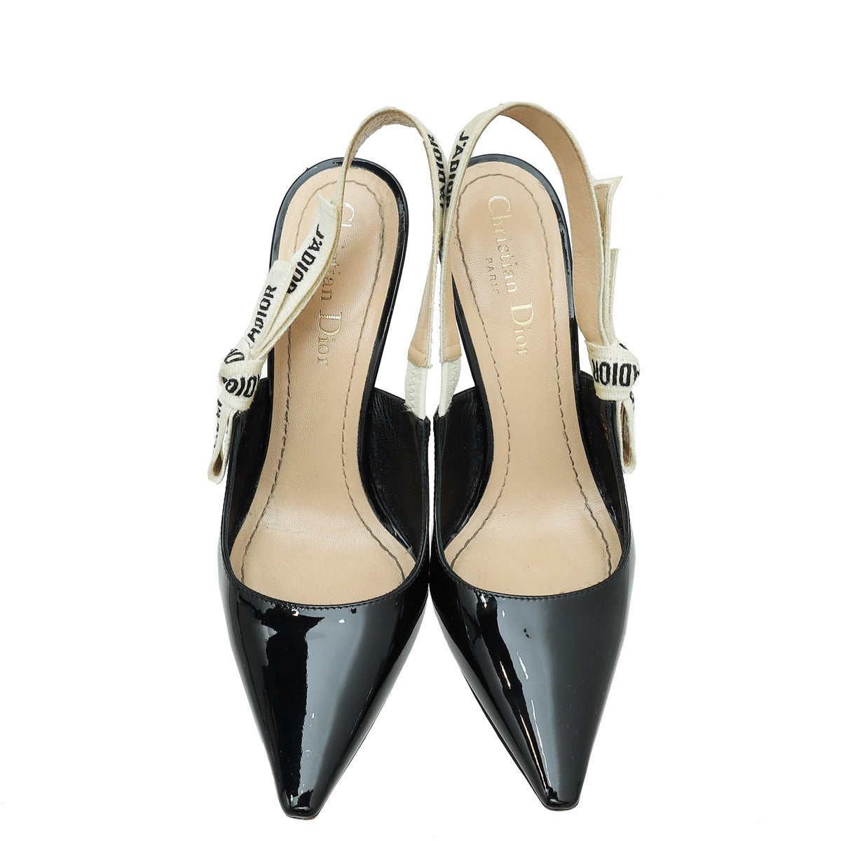 Christian Dior Black J'Adior Slingback Pump 39