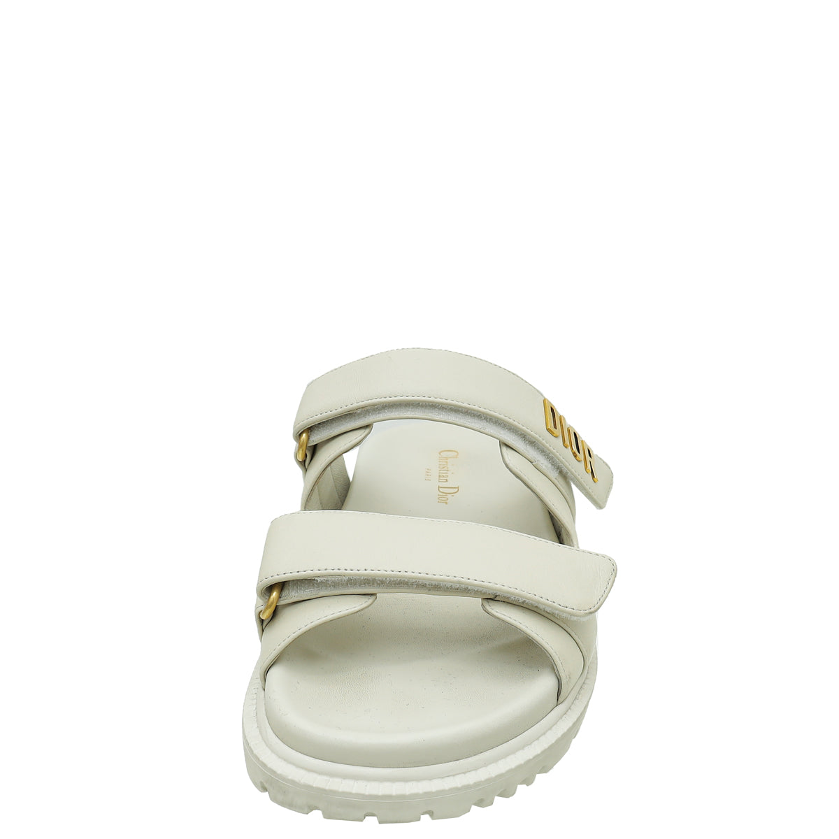 Christian Dior Cream Dioract Sandal 39-Christian Dior-THE CLOSET