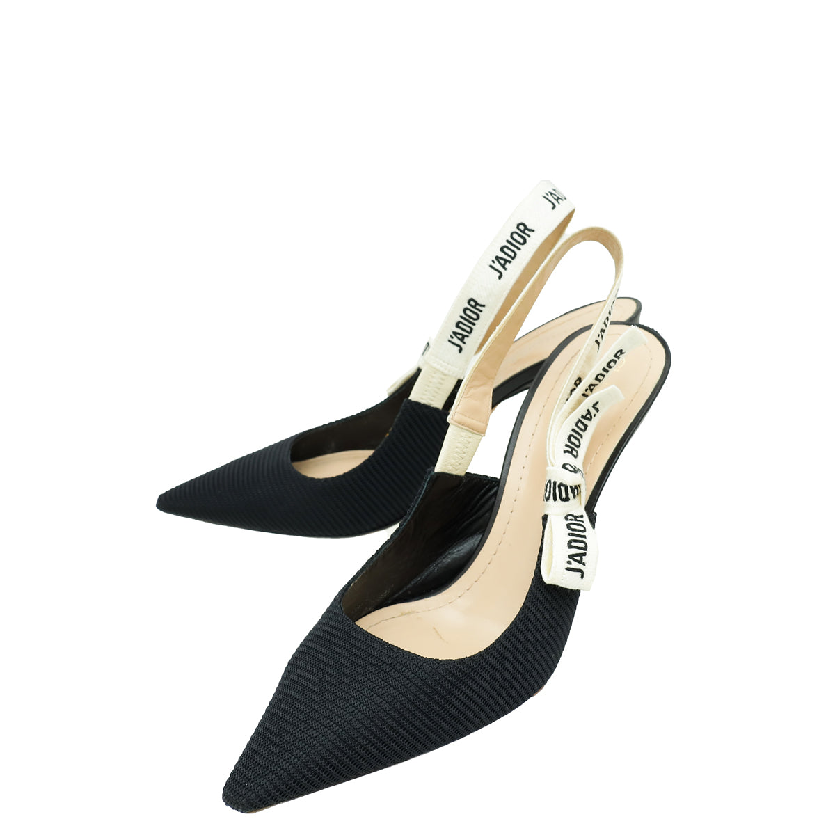 Christian Dior Black J'Adior Technical Slingback Pump 40-Christian Dior-THE CLOSET