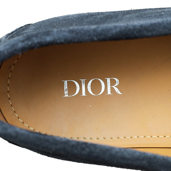 Christian Dior Navy Blue Granville Men's Loafer 40