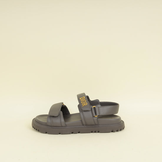 Christian Dior Grey Dioract Sandal 41.5