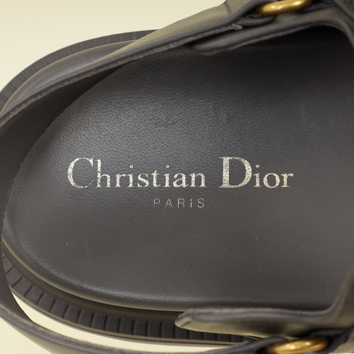 Christian Dior Grey Dioract Sandal 41.5