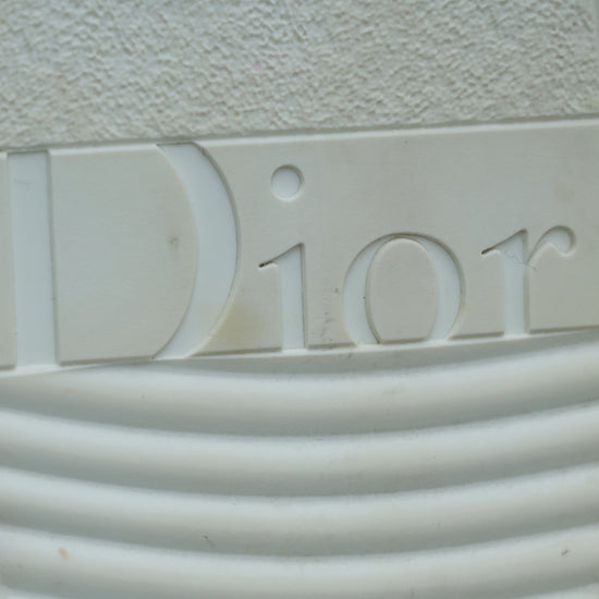 Christian Dior White Oblique B23 Low Top Sneaker 41
