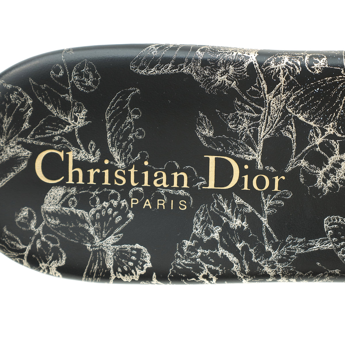 Christian Dior Dway Toile de Jouy Mexico Embroidered Flat Sandals