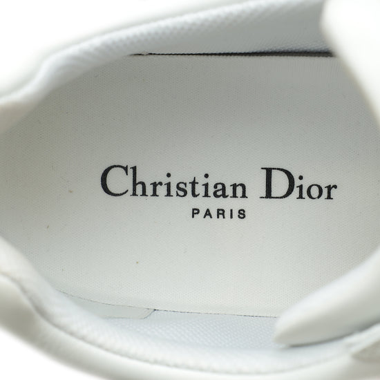 Christian Dior White Star Platform Sneaker 42