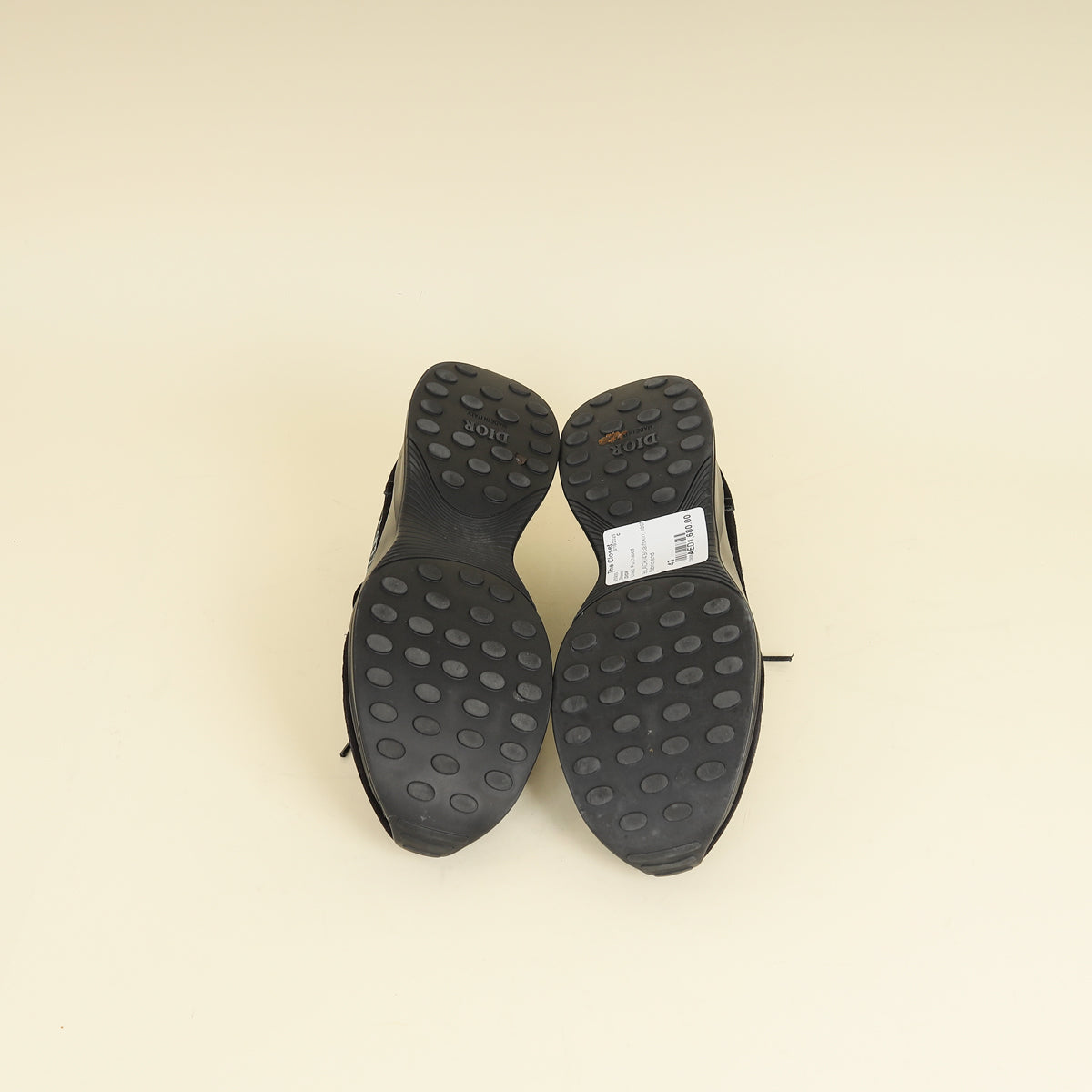 Christian Dior Black B25 Runner Sneaker 43-Christian Dior-THE CLOSET