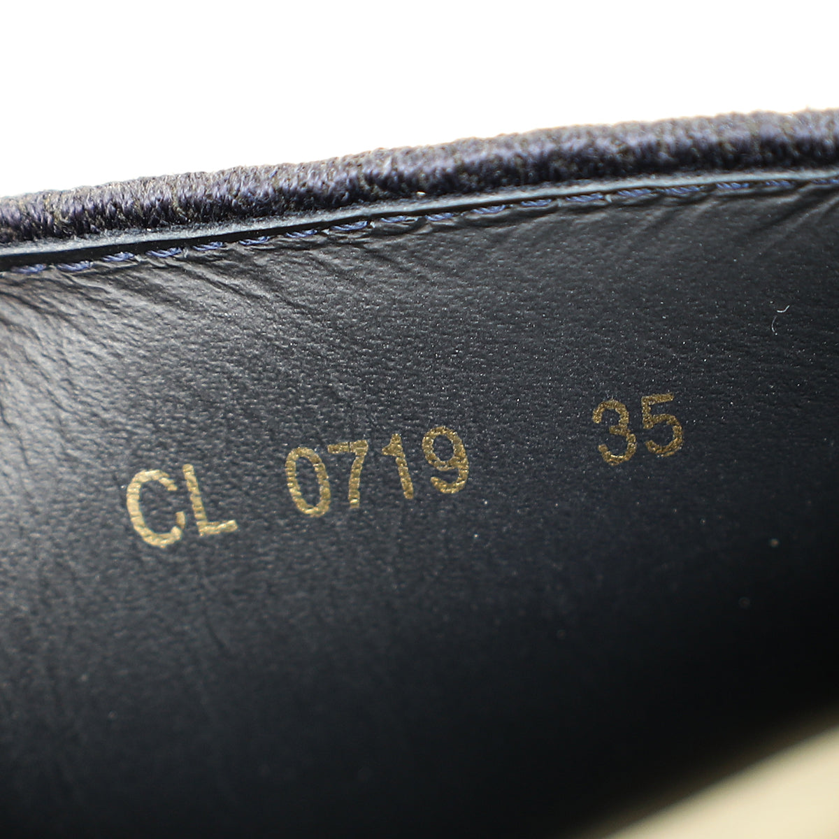 Christian Dior Navy Oblique Dway Platform Sandals 35