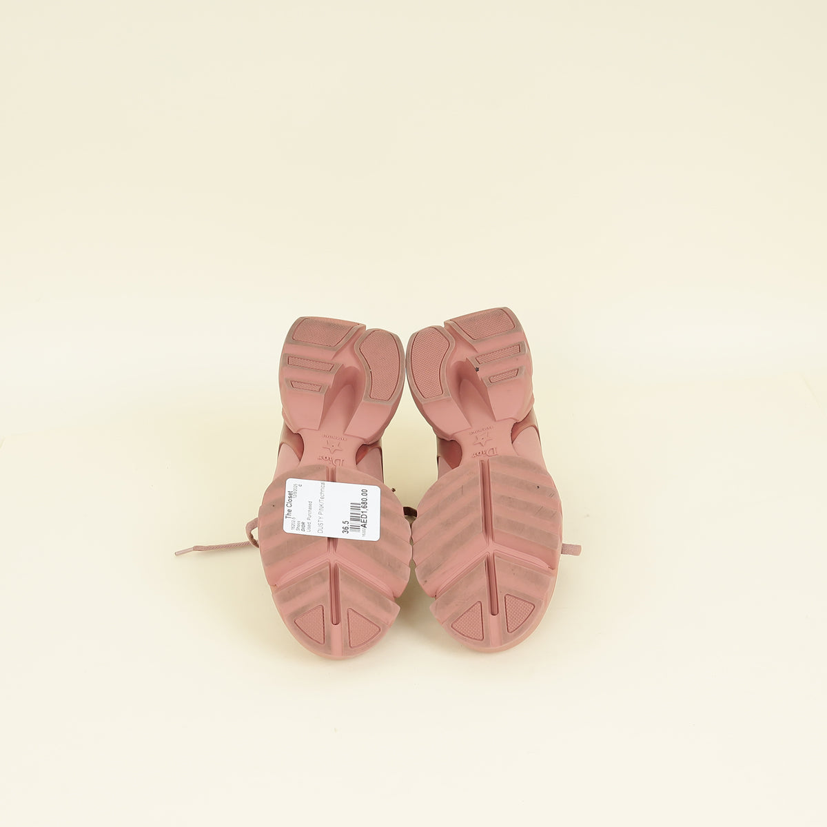 Christian Dior Dusty Pink D-Connect Sneaker 36.5