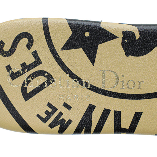 Christian Dior Bicolor Union Motif Dway Slide 36