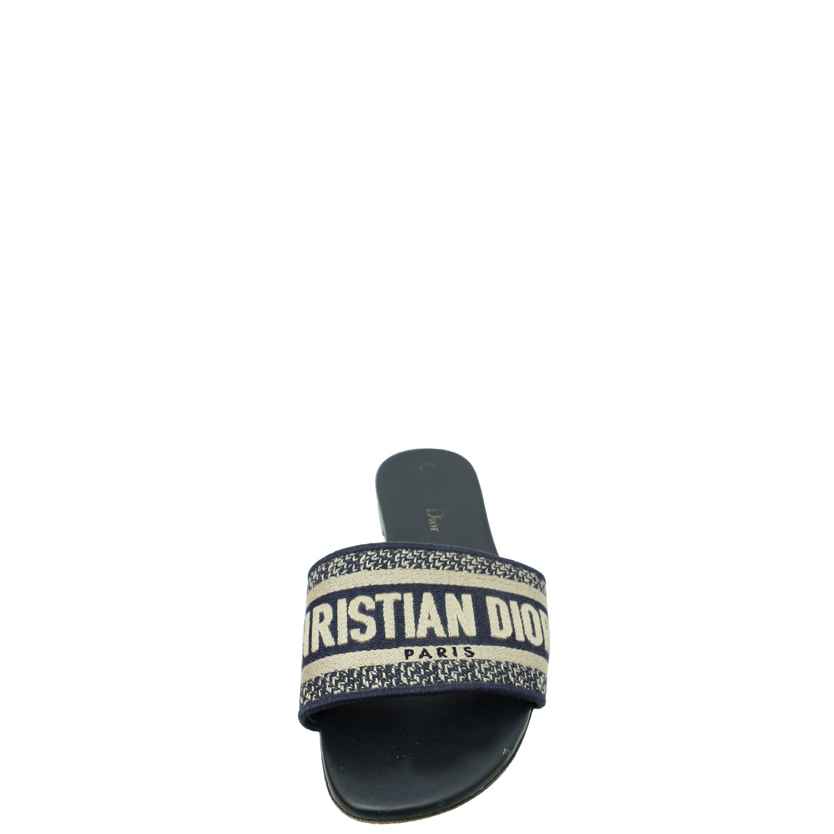 Christian Dior Navy Blue Dway Technical Fabric Flat Mules 36-Christian Dior-THE CLOSET