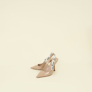 Christian Dior Nude J'Adior Slingback Pumps 36