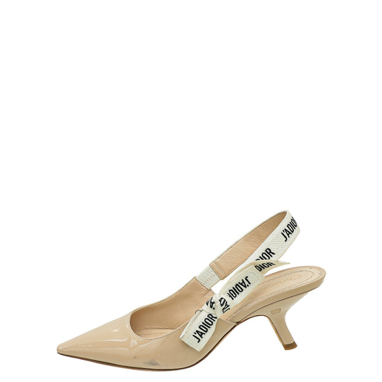 Christian Dior Nude J'adior Slingback Pump 36