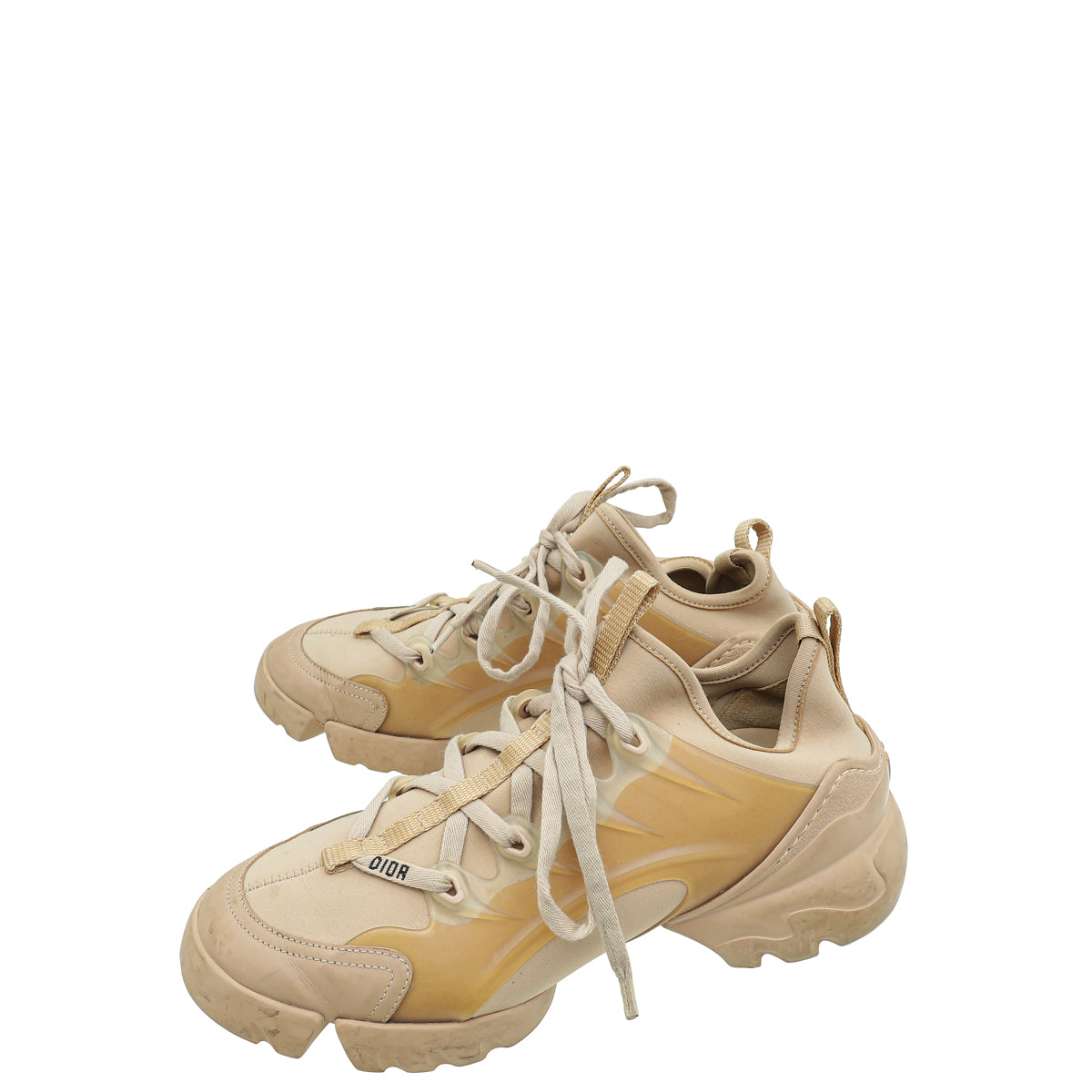 Christian Dior Nude D Connect Technical Fabric Sneaker 37.5-Christian Dior-THE CLOSET
