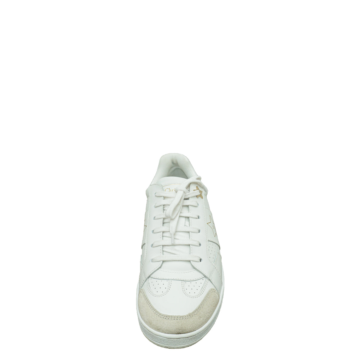 Christian Dior White Star Trainer Sneaker 37.5