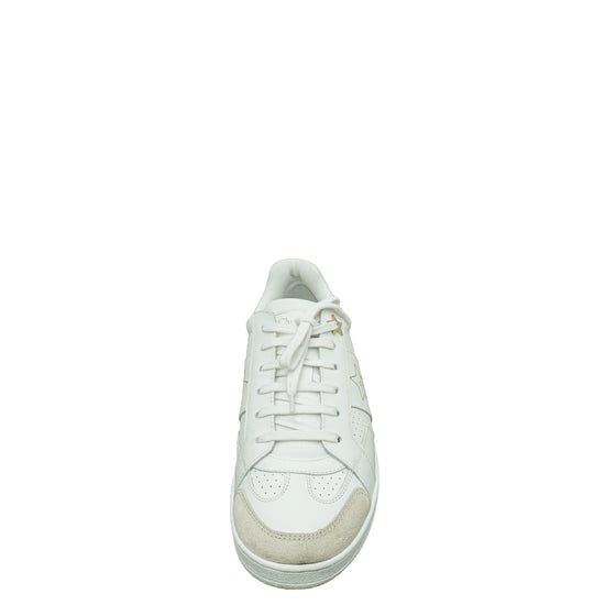 Christian Dior White Star Trainer Sneaker 37.5