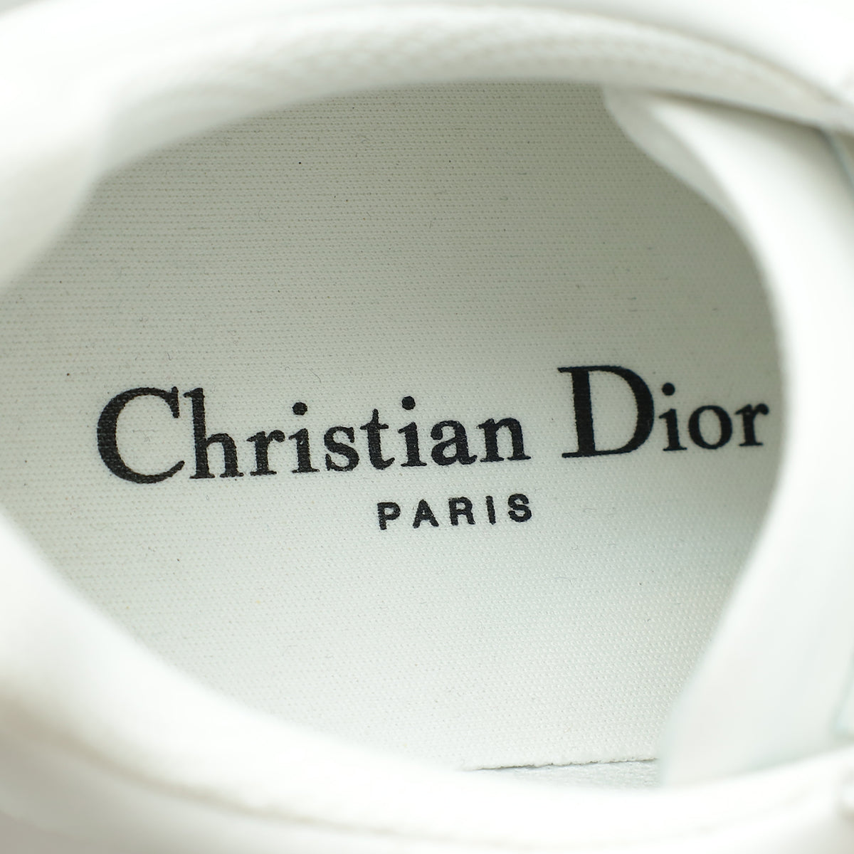 Christian Dior White Star Trainer Sneaker 37.5