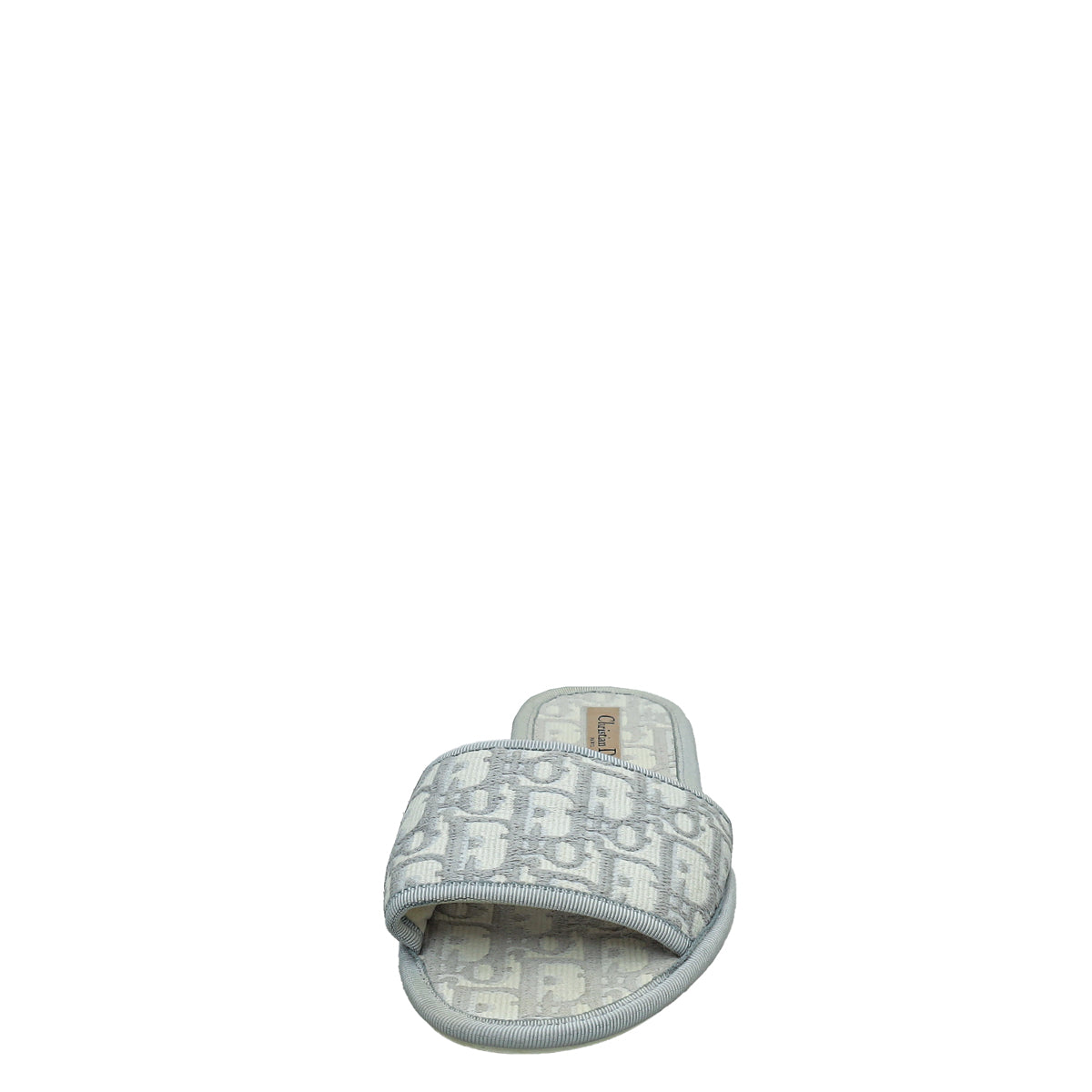 Christian Dior Grey Oblique Chez Moi Sandal 37-Christian Dior-THE CLOSET