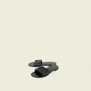 Christian Dior Black Dio(R)evolution Slide Sandals 37