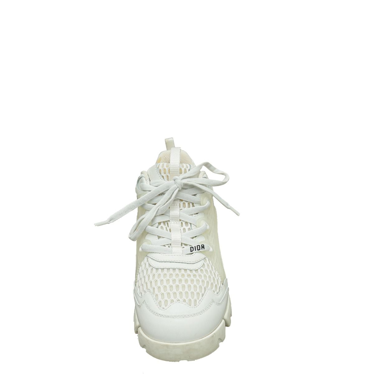 Christian Dior White D-Connect Mesh Sneaker 37-Christian Dior-THE CLOSET