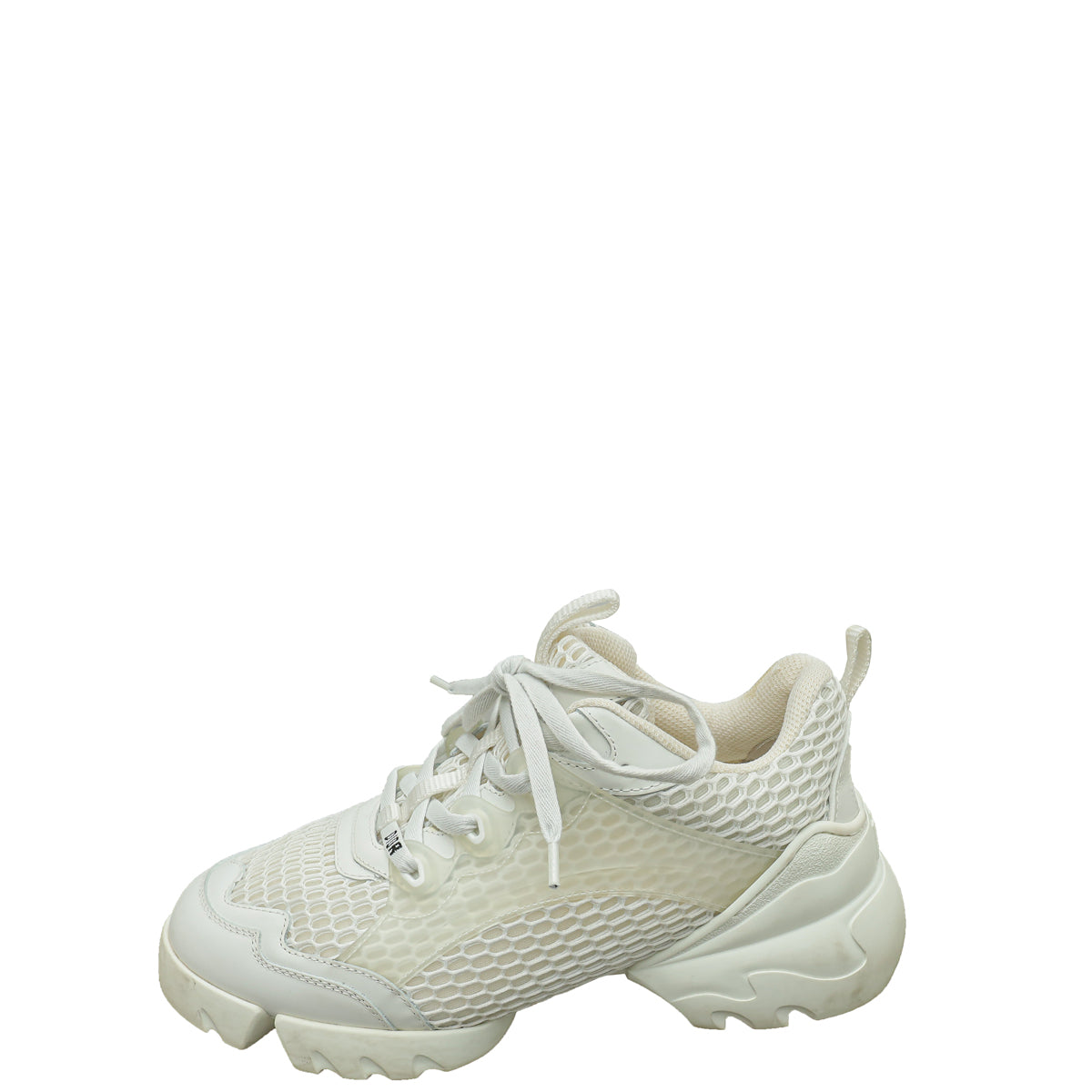 Christian Dior White D-Connect Mesh Sneaker 37