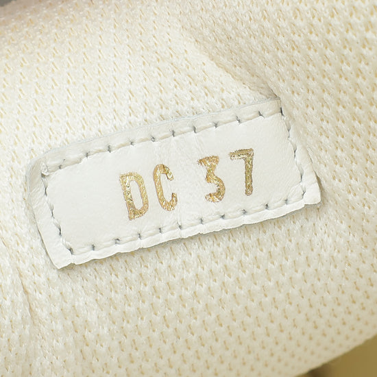 Christian Dior White D-Connect Mesh Sneaker 37